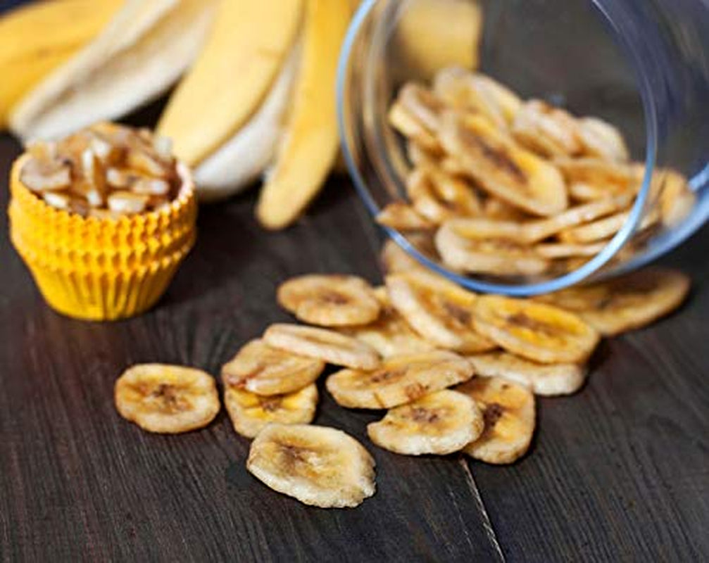 Food to Live Organic Banana Chips, 2 Pounds Sweetened, Unsulfured, Non-Gmo, Kosher, Vegan, Bulk - Big Mart USA