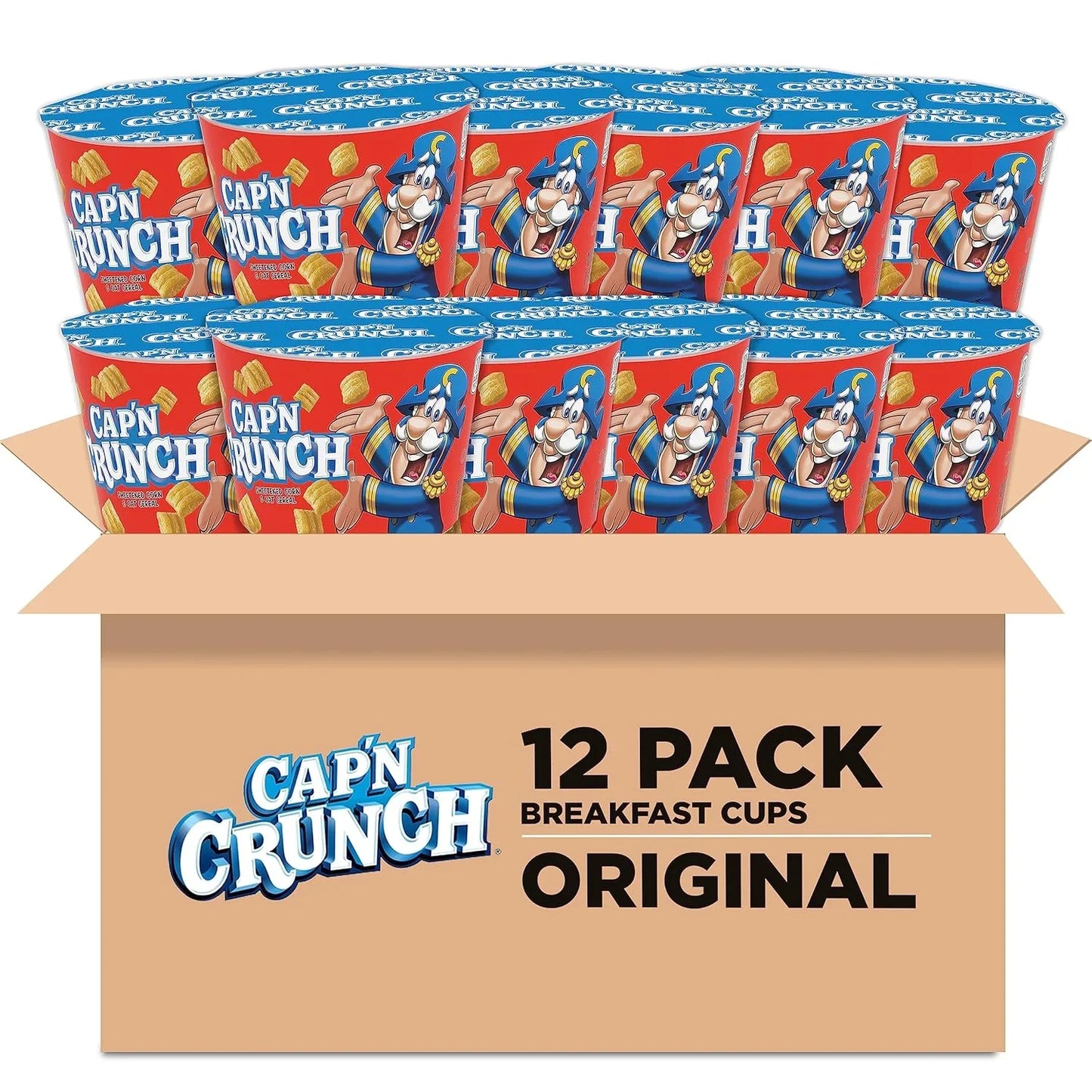 Cap'n Crunch Original Cereal, 22.1 oz Box - Big Mart USA