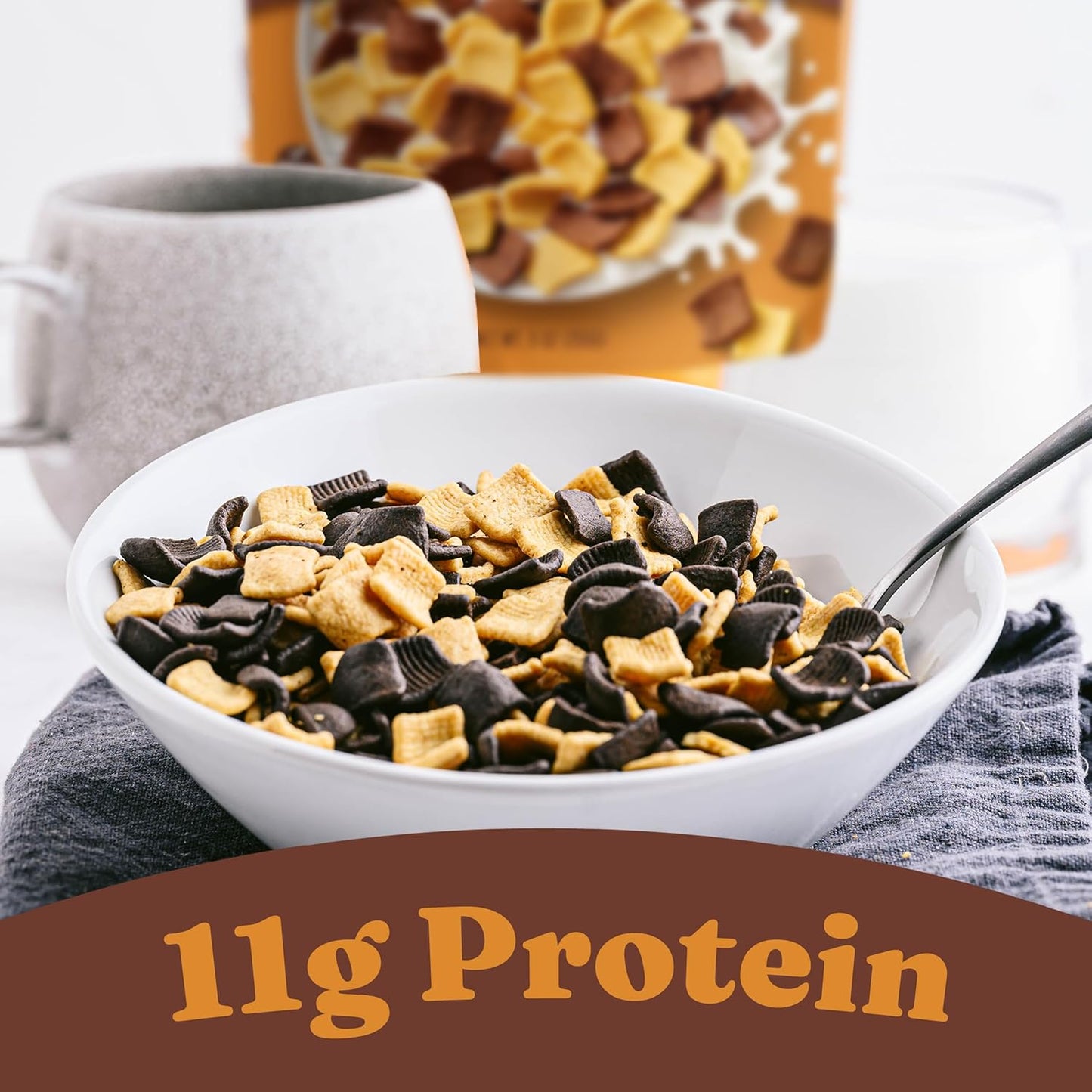 Catalina Crunch Protein Cereal - Sugar-Free Breakfast Option with 11g of Protein, Gluten-Free and Keto-Friendly, Variety Pack of 6 Flavors (Pack of 6) - Packaging May Vary - Big Mart USA