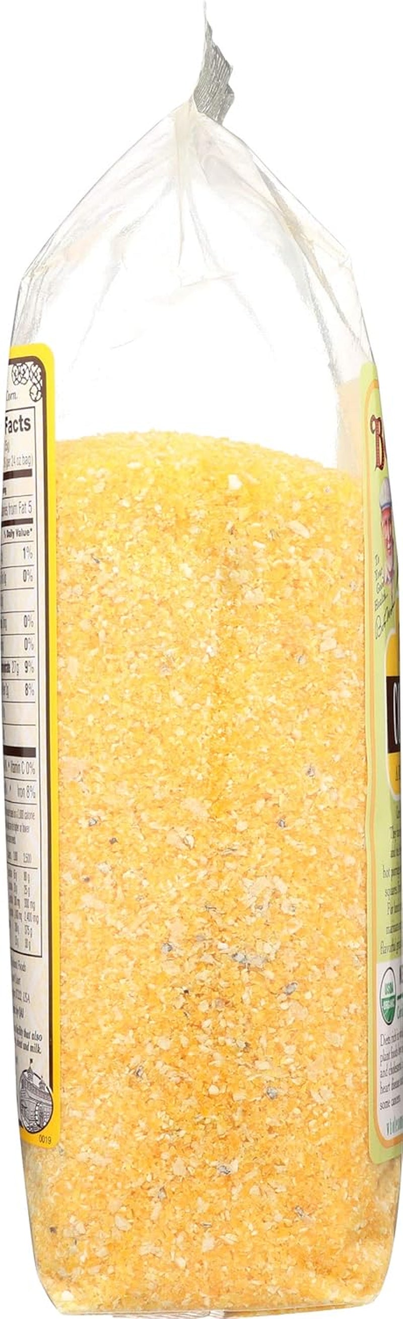 Bobs Red Mill 19490 Organic Polenta Corn Grits, 24 Oz