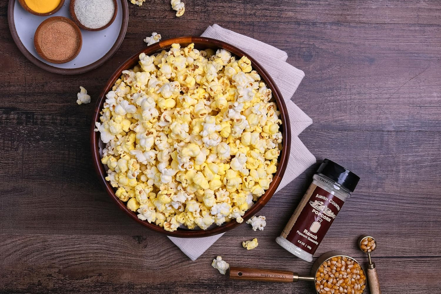 Amish Country Popcorn | 2 Lb Bag | Medium Yellow Popcorn Kernels | Old Fashioned, Non-Gmo and Gluten Free (Medium Yellow - 2 Lb Bag) - Big Mart USA