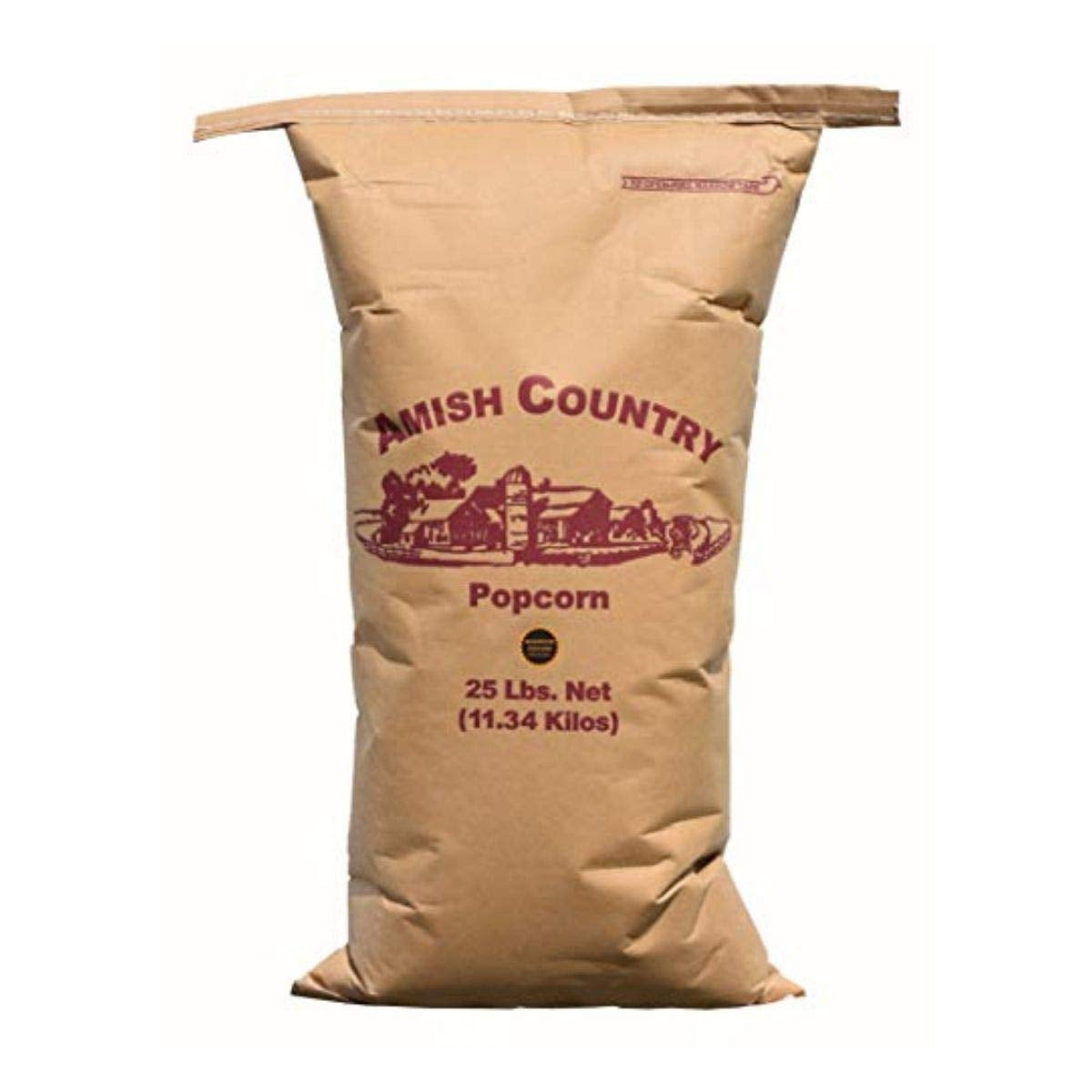 Amish Country Popcorn | 2 Lb Bag | Medium Yellow Popcorn Kernels | Old Fashioned, Non-Gmo and Gluten Free (Medium Yellow - 2 Lb Bag) - Big Mart USA