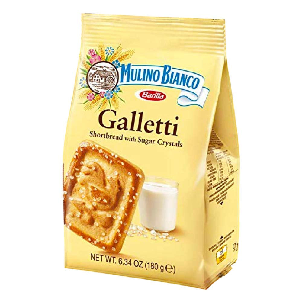 Mulino Bianco Galletti Cookies Pack of 4 Bag - Big Mart USA