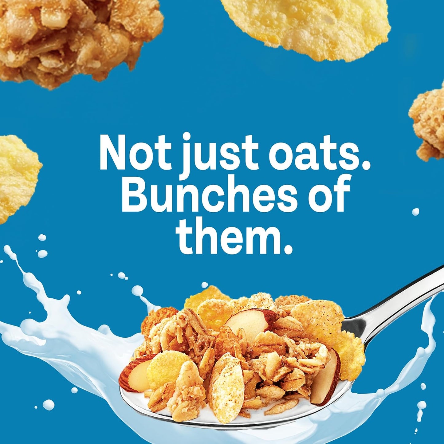 Honey Bunches of Oats with Almonds Breakfast Cereal, Family Size, 18 oz Box - Big Mart USA
