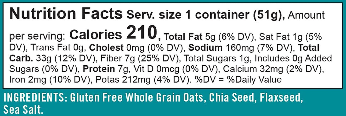 Bob'S Red Mill Classic Oatmeal Cup, 1 Cup (Pack of 12) - Non GMO, Organic, Whole Grain, Vegan, Kosher - Big Mart USA