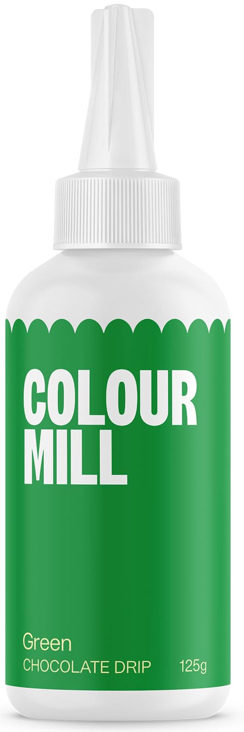 Colour Mill Chocolate Drip Easy-Melt Drizzle for Desserts, 125 Grams Red