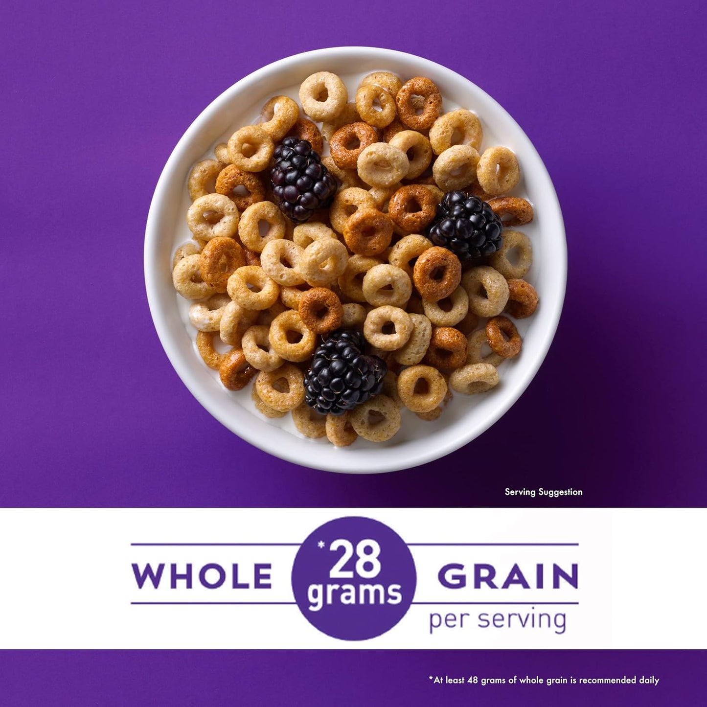 Multi Grain Cheerios, Heart Healthy Breakfast Cereal, Gluten Free, Family Size, 18 Oz