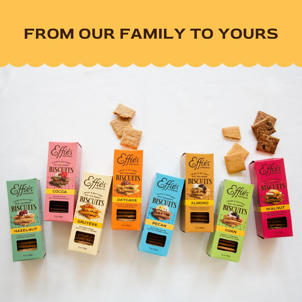 Effie'S Homemade Biscuits - Oatcakes - 3 Pack