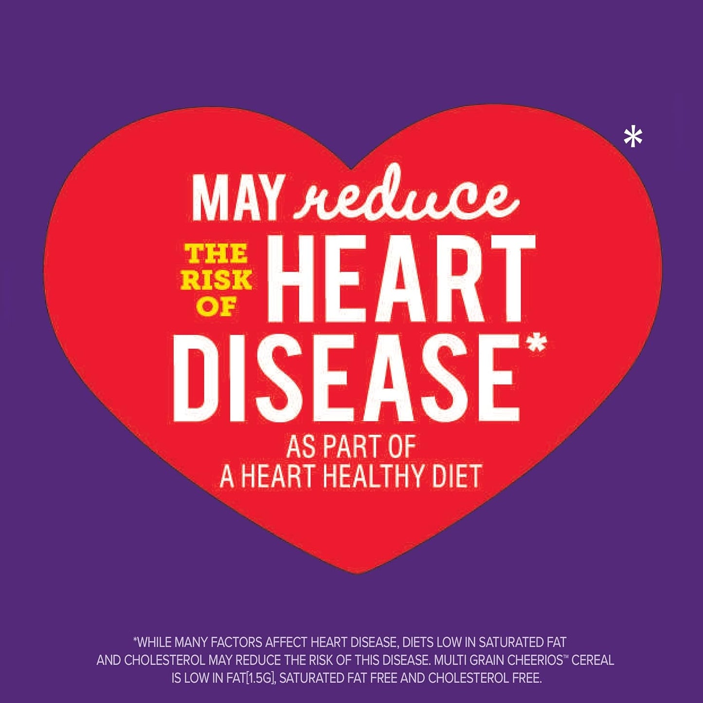 Multi Grain Cheerios, Heart Healthy Breakfast Cereal, Gluten Free, Family Size, 18 Oz