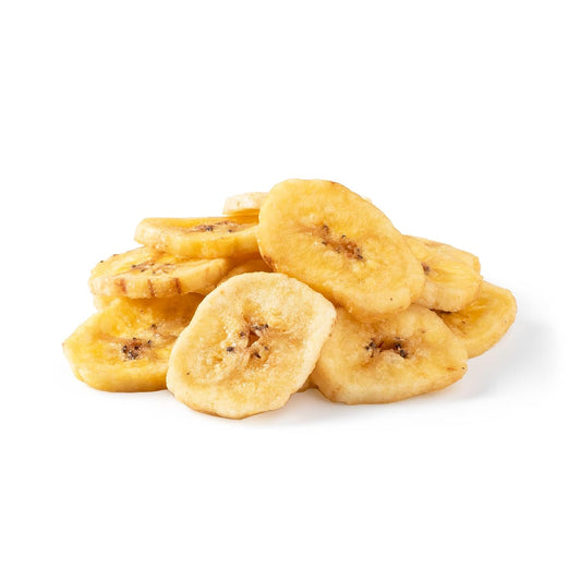 NUTS U.S. - Banana Chips | Dried and Sweetened | All Natural | Vegetarian | Non GMO and Gluten Free | Packed in a Resealable Bag (2 LBS) - Big Mart USA