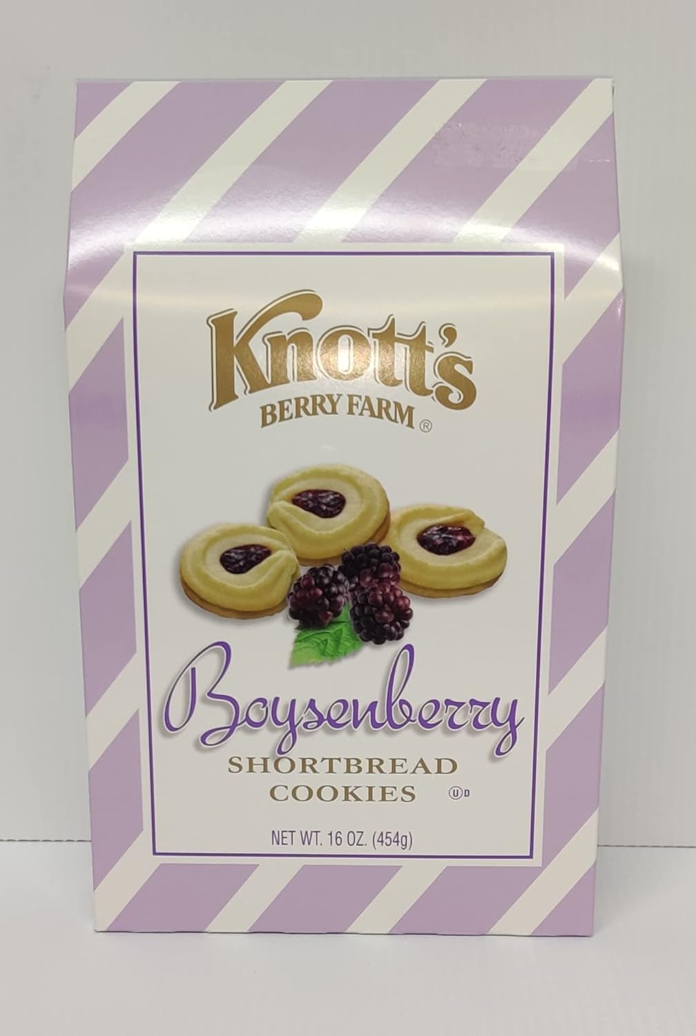 Knott'S Berry Farm Raspberry Shortbread, 2-Ounce Packages (Pack of 8)