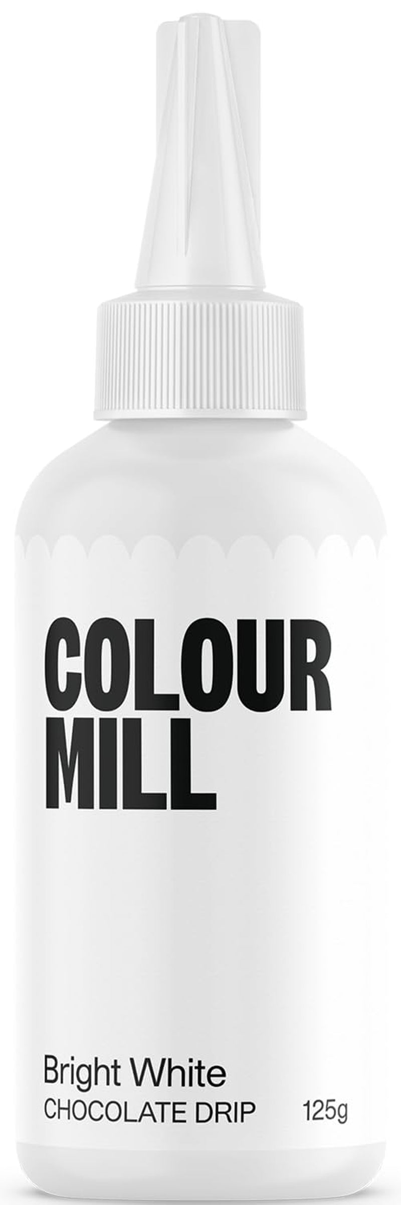 Colour Mill Chocolate Drip Easy-Melt Drizzle for Desserts, 125 Grams Red
