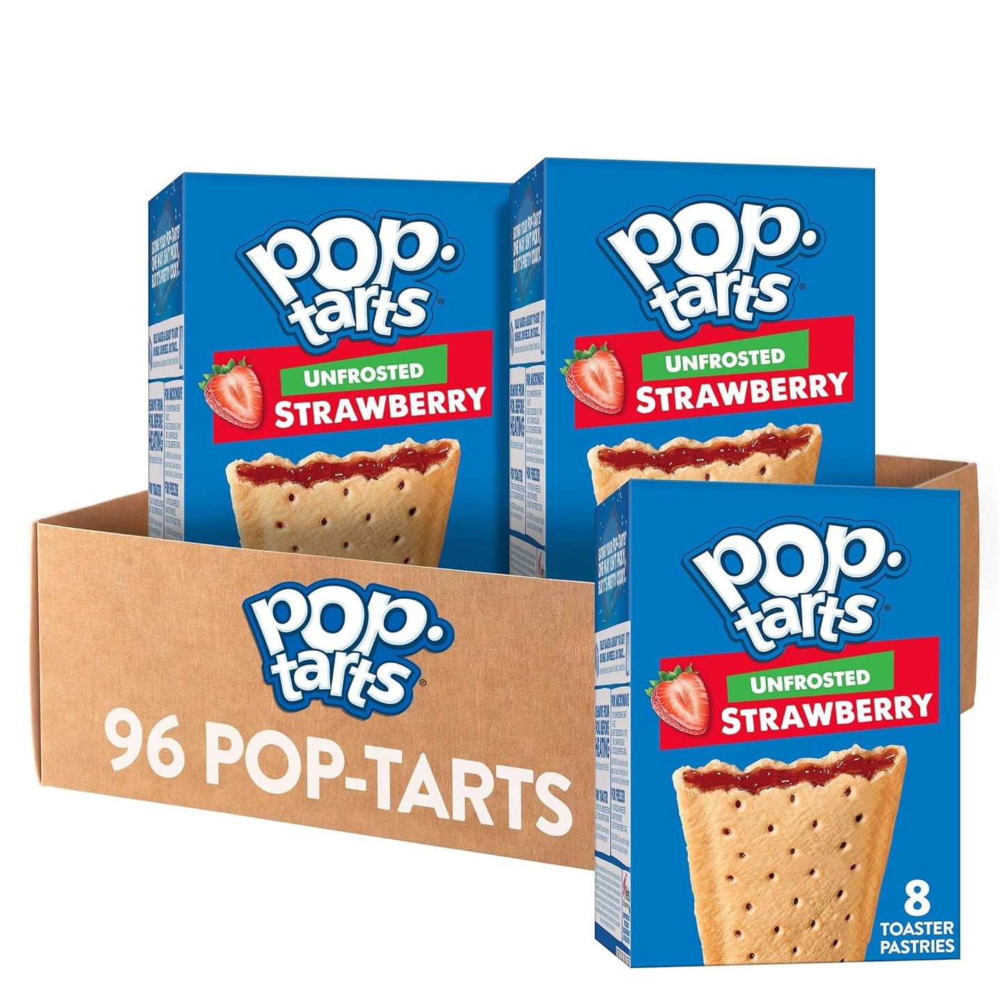 Pop-Tarts Toaster Pastries, Breakfast Foods, Kids Snacks, Frosted S'Mores (64 Count)
