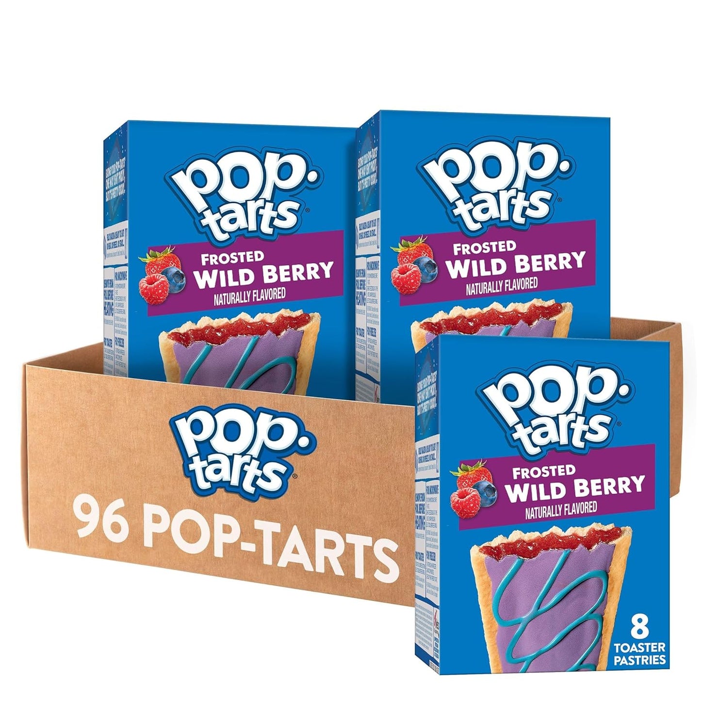 Pop-Tarts Toaster Pastries, Breakfast Foods, Kids Snacks, Frosted S'Mores (64 Count)