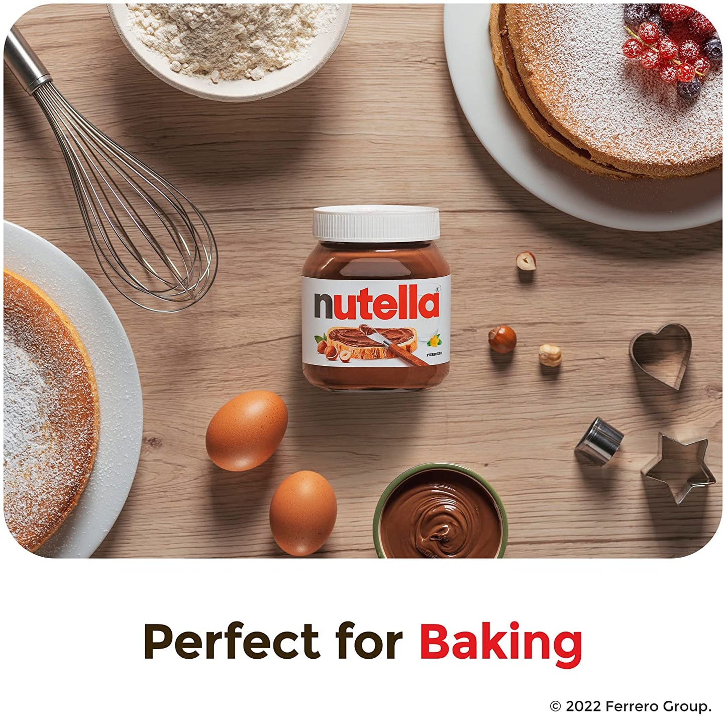 Nutella Hazelnut Spread with Cocoa for Breakfast, 35.3 Oz Jar