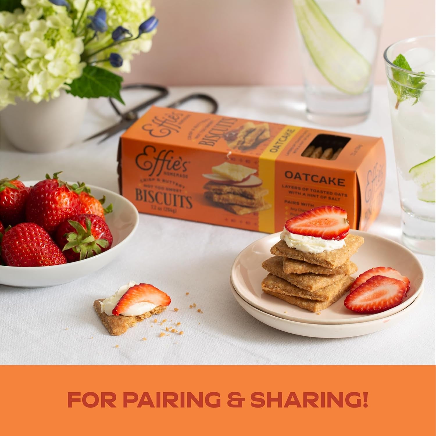 Effie'S Homemade Biscuits - Oatcakes - 3 Pack