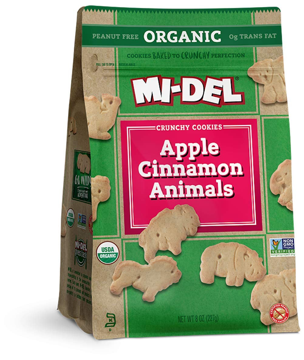 Mi-Del Ginger Snaps - Crunchy Ginger Cookies Made with Real Ginger - Swedish Ginger Snaps Cookies Old Fashioned - Non-Gmo Certified, 0G Trans Fat, Healthy Cookies (Pack of 8)
