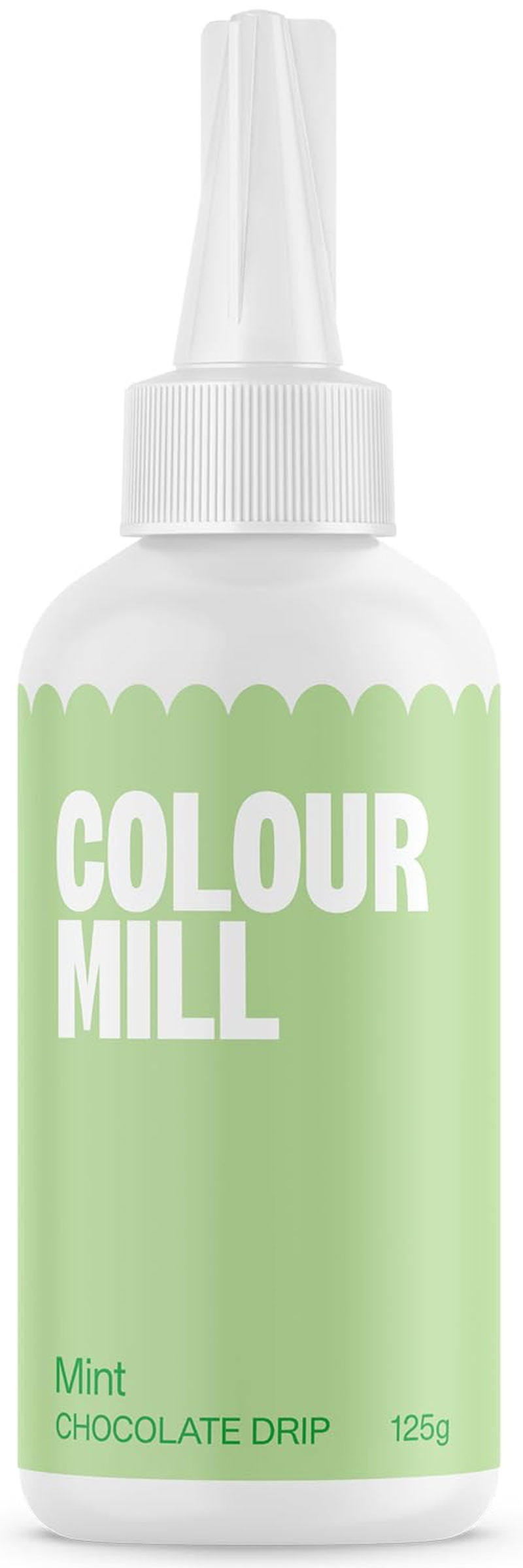 Colour Mill Chocolate Drip Easy-Melt Drizzle for Desserts, 125 Grams Red