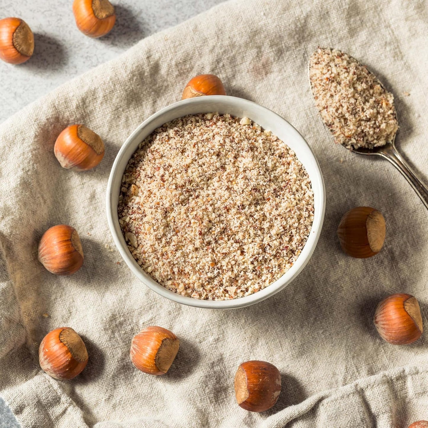 Yupik Hazelnut Meal, 2.2 Lb (35.2 Oz), Kosher, Gluten-Free, Vegan, Filberts, Raw Hazelnut Flour, Nut Powder, Unsalted, Unroasted, Oil-Free, Source of Fiber & Iron, Perfect for Baking & Cooking - Big Mart USA