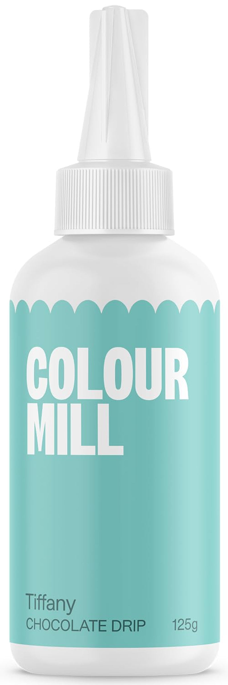 Colour Mill Chocolate Drip Easy-Melt Drizzle for Desserts, 125 Grams Red