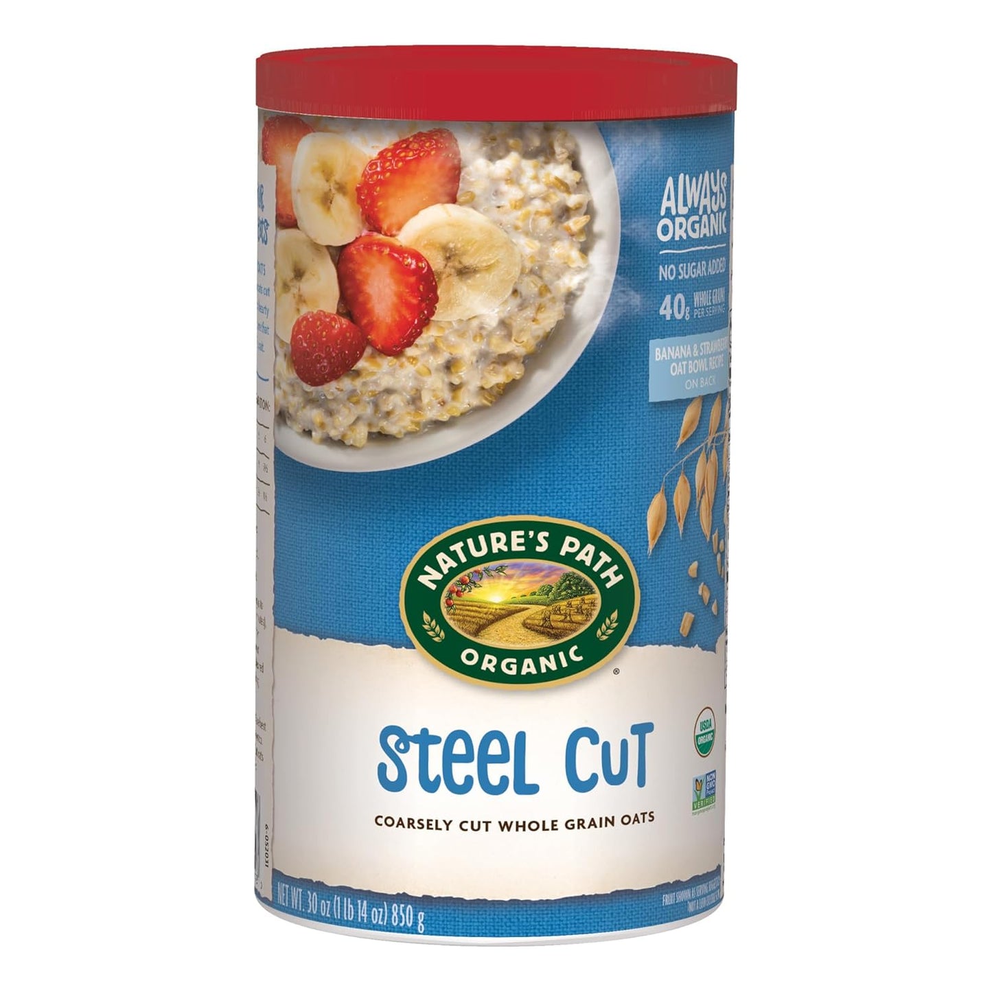 Nature'S Path Organic Quick Cook Instant Oatmeal, 18 Oz (Pack of 6), Non-Gmo
