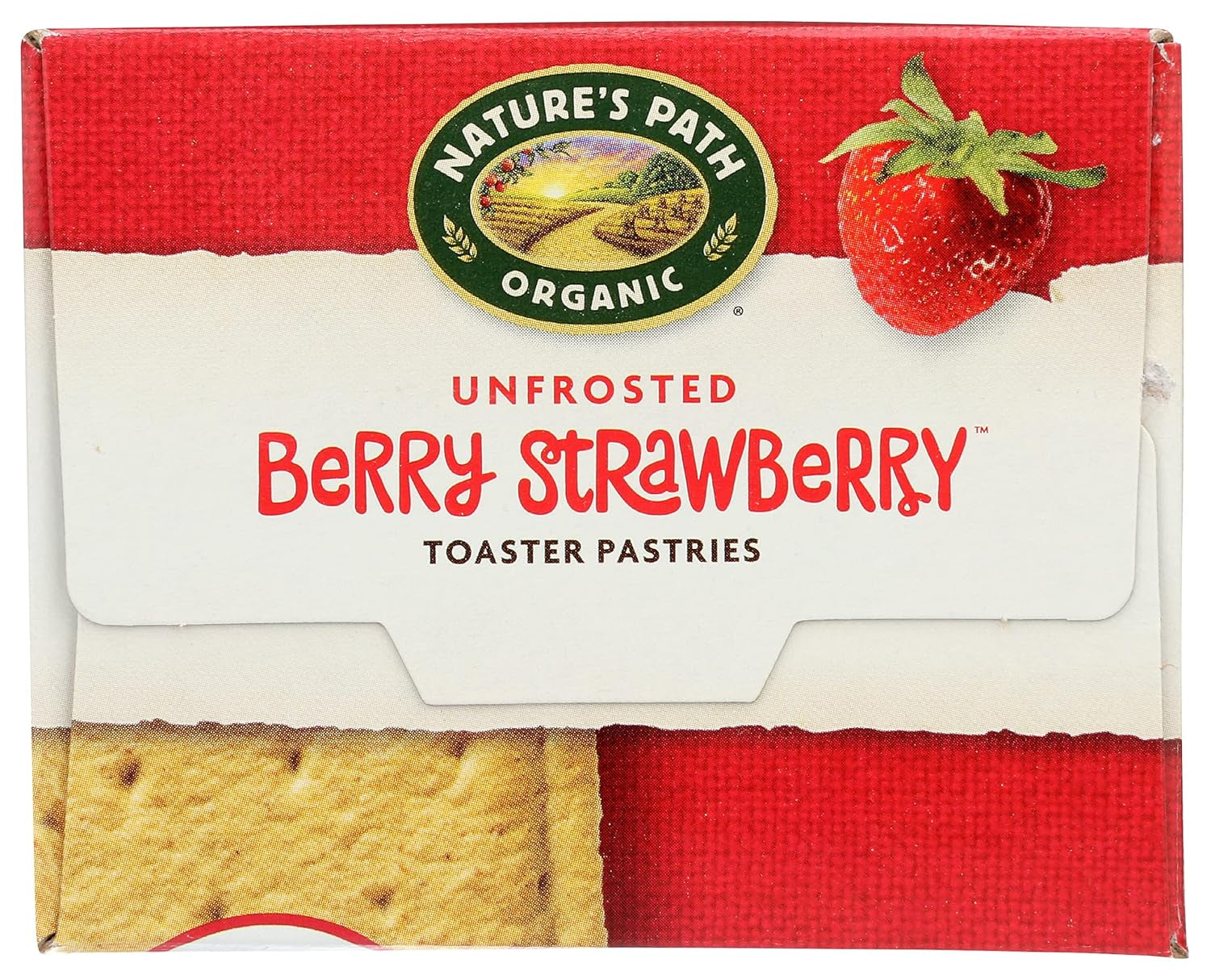 Nature'S Path Toaster Pastries, Strawberry Un-Frosted, 6 Ct