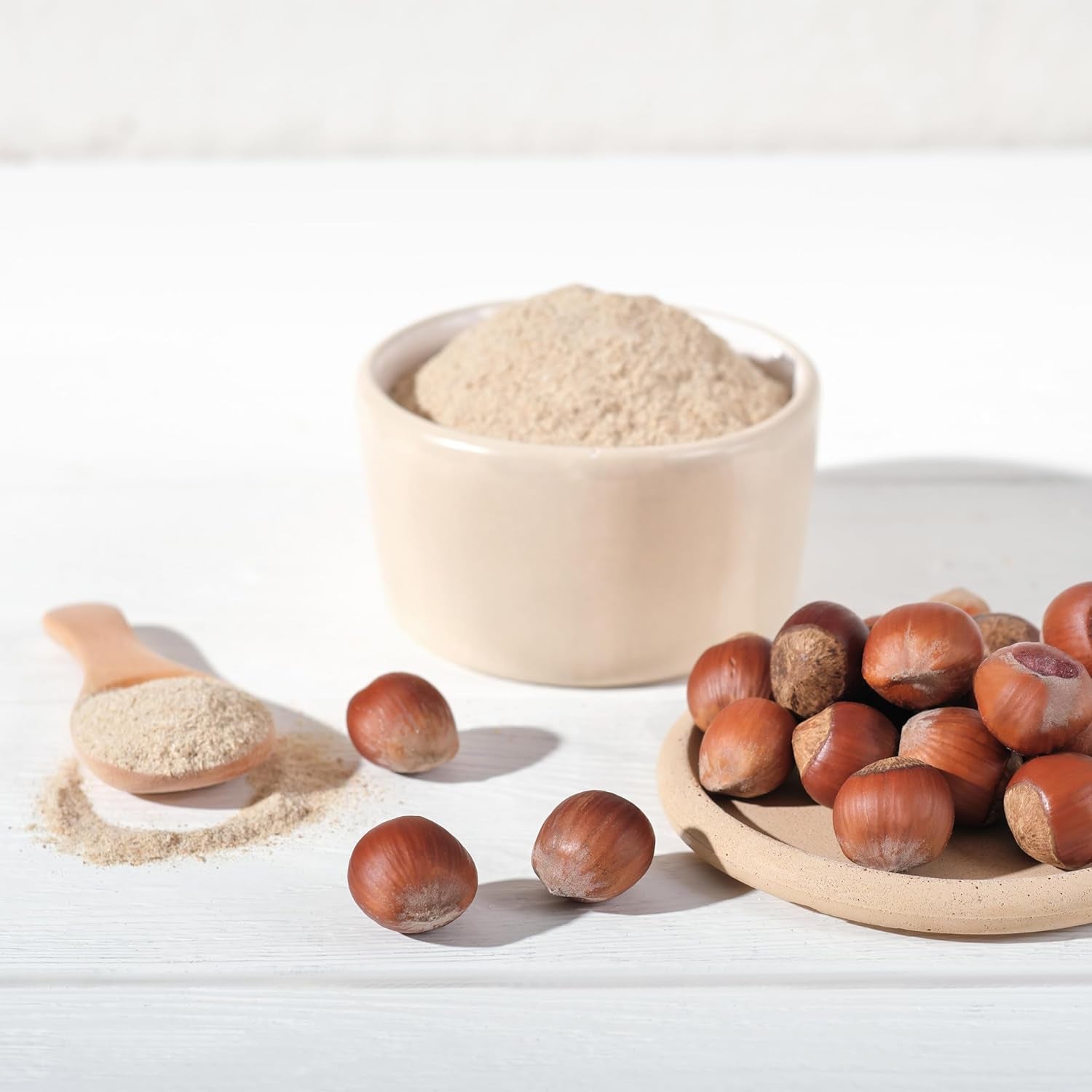 Yupik Hazelnut Meal, 2.2 Lb (35.2 Oz), Kosher, Gluten-Free, Vegan, Filberts, Raw Hazelnut Flour, Nut Powder, Unsalted, Unroasted, Oil-Free, Source of Fiber & Iron, Perfect for Baking & Cooking - Big Mart USA