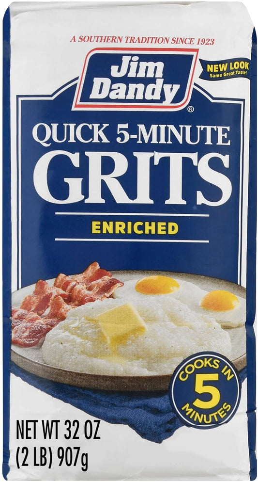 Jim Dandy Enriched Quick Grits, 2 lb Bag - Big Mart USA