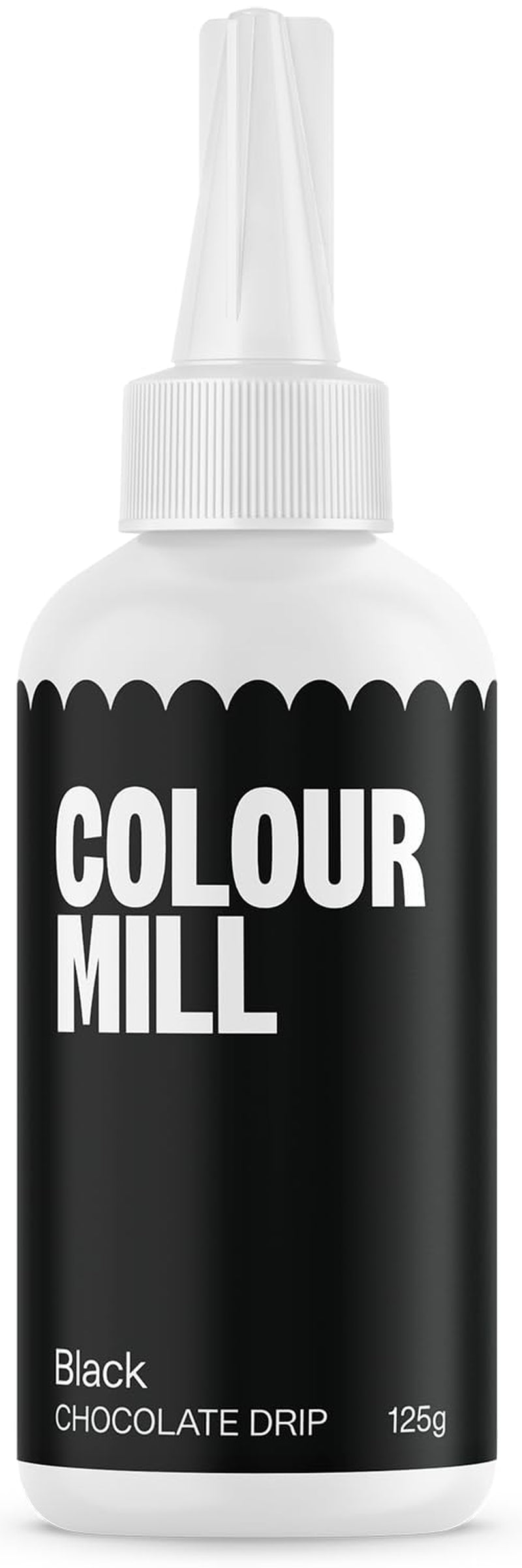 Colour Mill Chocolate Drip Easy-Melt Drizzle for Desserts, 125 Grams Red