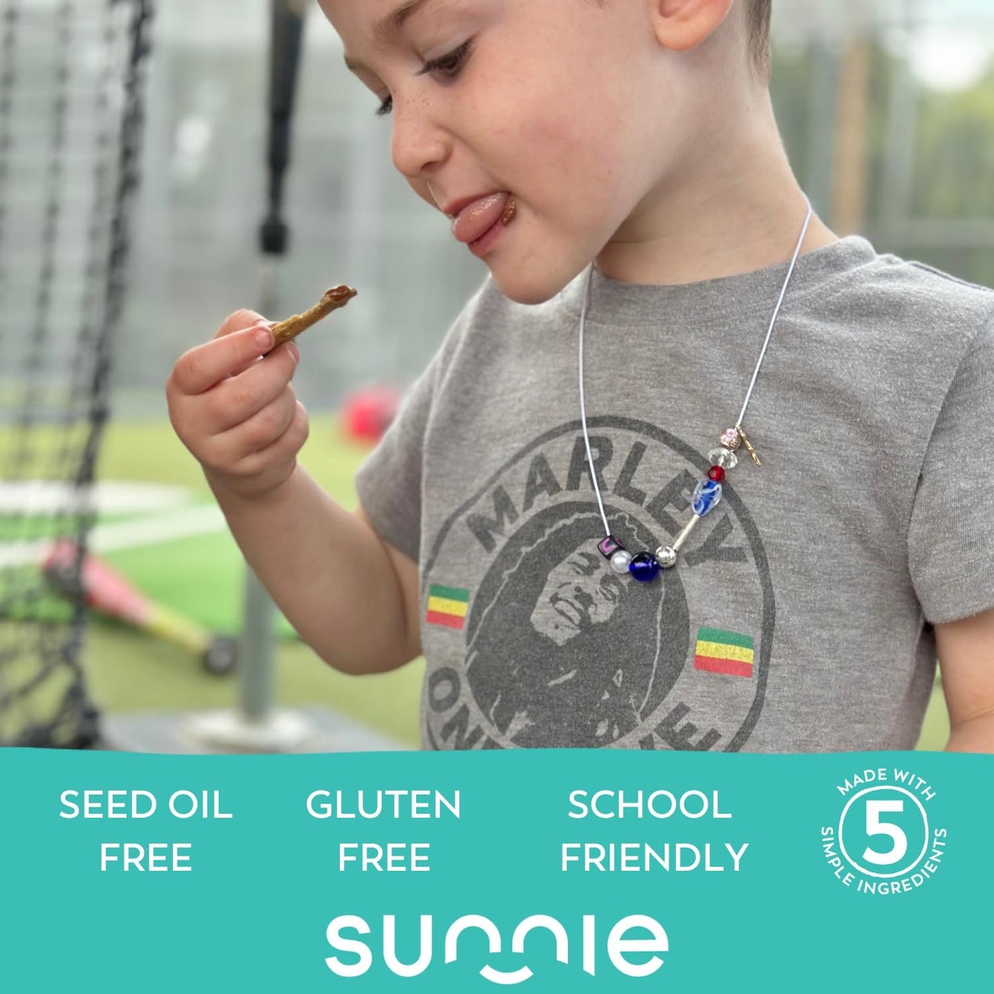 Sunnie Gluten Free Crackers - Healthy Grain Free Sea Salt Crackers, Snacks for Kids & Adults, Made with Avocado Oil, Only 5 Ingredients, Vegan Snack, Low Calorie (3 Oz - Pack of 3)