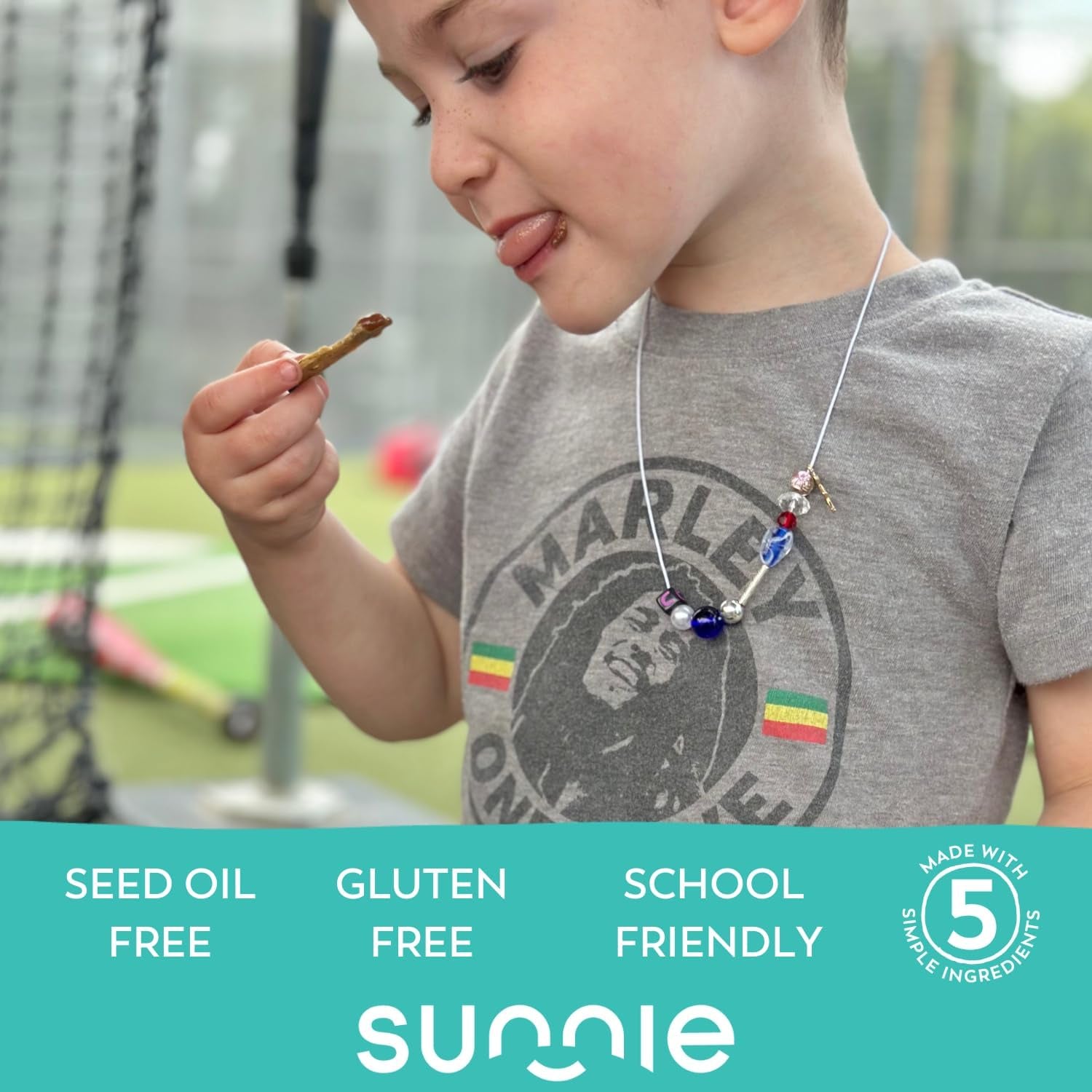 Sunnie Gluten Free Crackers - Healthy Grain Free Sea Salt Crackers, Snacks for Kids & Adults, Made with Avocado Oil, Only 5 Ingredients, Vegan Snack, Low Calorie (3 Oz - Pack of 3)