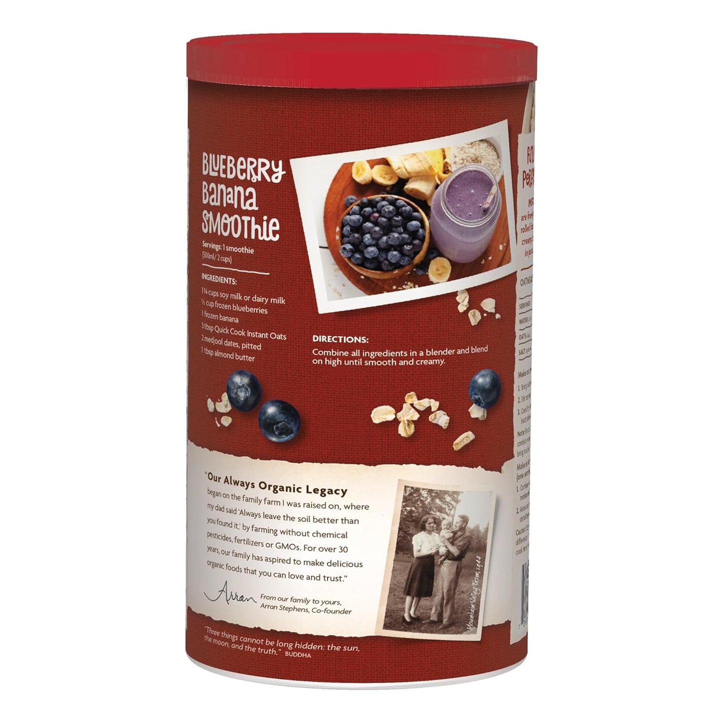 Nature'S Path Organic Quick Cook Instant Oatmeal, 18 Oz (Pack of 6), Non-Gmo