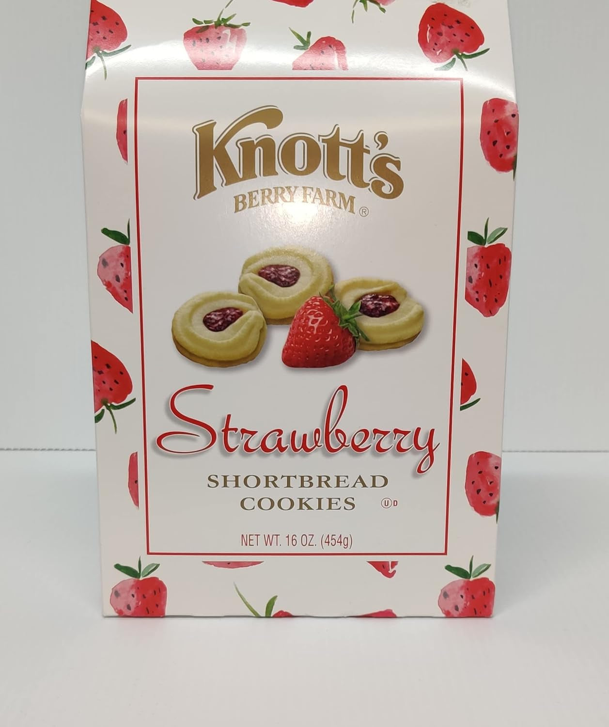 Knott'S Berry Farm Raspberry Shortbread, 2-Ounce Packages (Pack of 8)