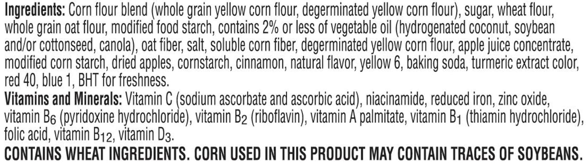 Kellogg’S Apple Jacks Cold Breakfast Cereal Cups, 8 Vitamins and Minerals, Kids Snacks, Original (12 Cups)