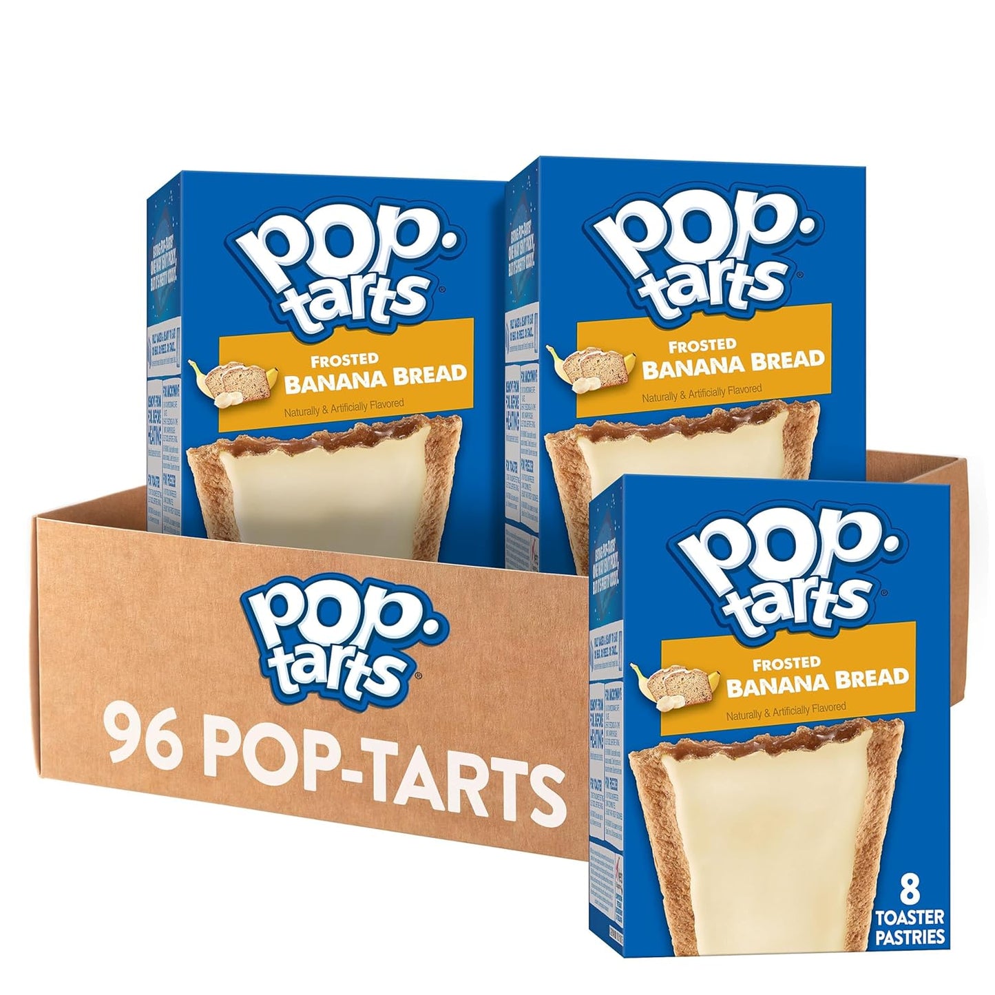 Pop-Tarts Toaster Pastries, Breakfast Foods, Kids Snacks, Frosted S'Mores (64 Count)