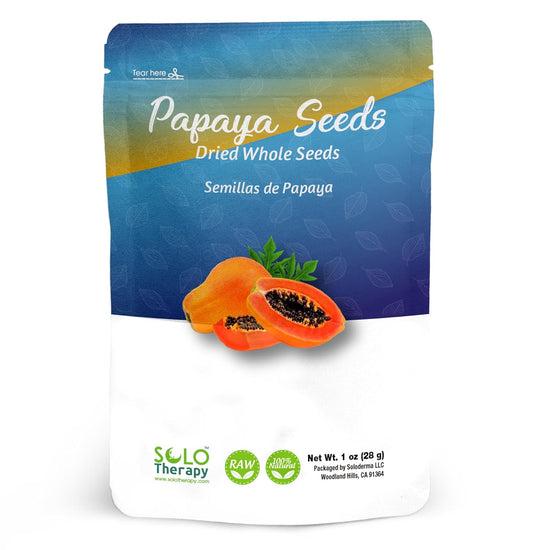 Papaya Seeds, Dried Whole Seeds, 1 Oz (28 G), Raw, Natural (1 Ounce (28 Grams)) - Big Mart USA