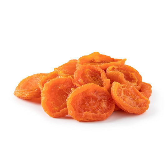 NUTS U.S. - California Sun Dried Fancy Apricots | Juicy and Tangy Flavor | No Sugar or Color Added | Gluten Free and NON-GMO | Apricots in Resealable Bags (2 LBS)