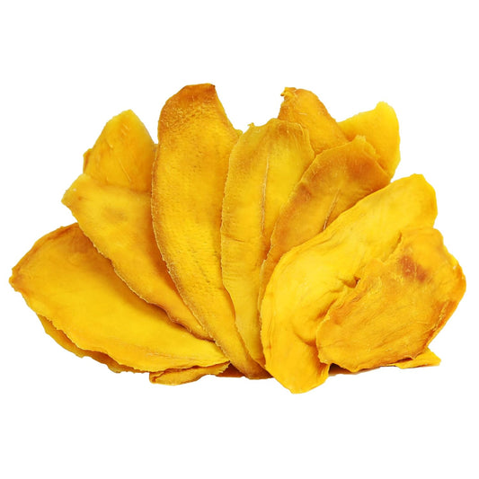 No Sugar Added Dried Mango Slices - 48 Oz Delicious Texture Soft & Juicy No Sugar Added Dried Mango - Naturally Ripened Mangos Dried Fruits - Gluten Free Kosher Non GMO Natural Source of Vitamin C,In Resealable Bag,3 Lbs - Big Mart USA