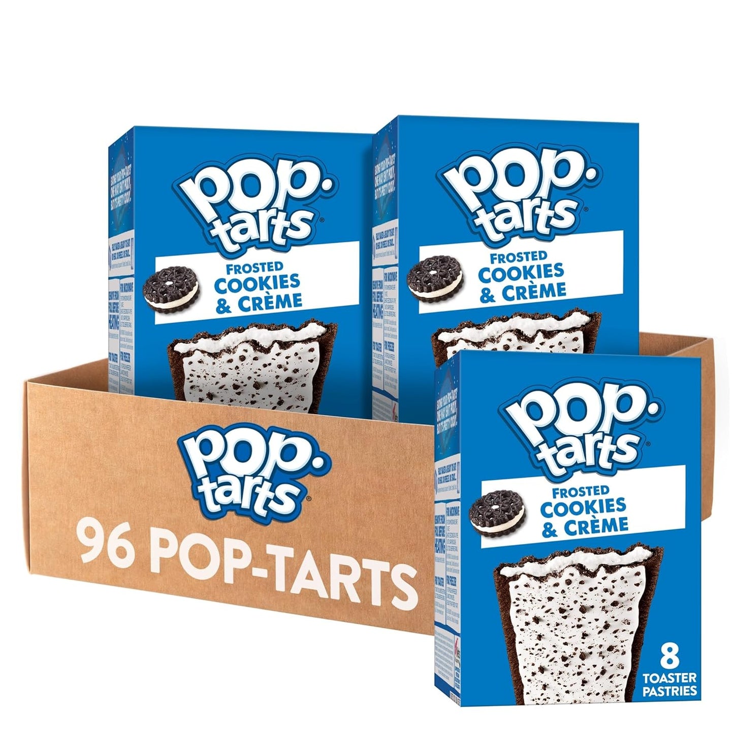 Pop-Tarts Toaster Pastries, Breakfast Foods, Kids Snacks, Frosted S'Mores (64 Count)