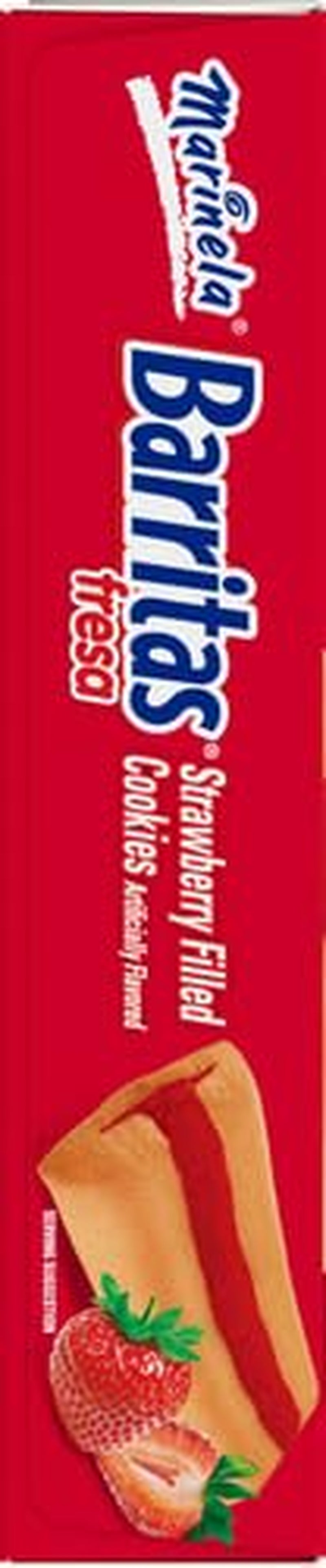 Marinela Barritas Fresa Strawberry Soft Filled Cookie Bar 1 Pack (8 Count) - Big Mart USA