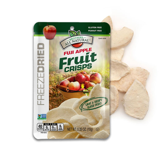Brothers-All-Natural Fuji Apple Crisps, 0.35-Ounce Bags, 24 Count - Big Mart USA