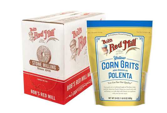 Bob'S Red Mill Corn Grits / Polenta, 24Oz (Pack of 4) - Vegan, Kosher